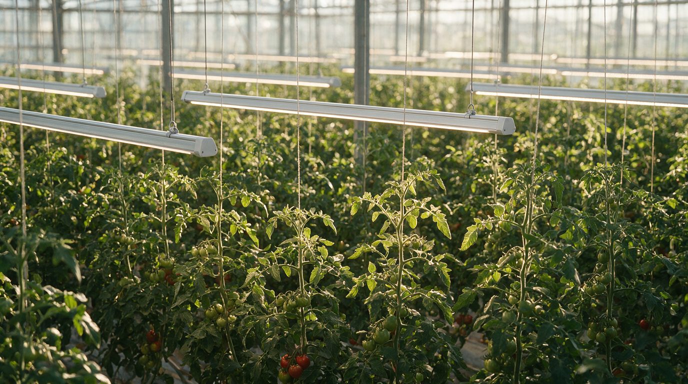 Tomato Supplemental Lighting: Effects of Light Regimes and Rootstocks
