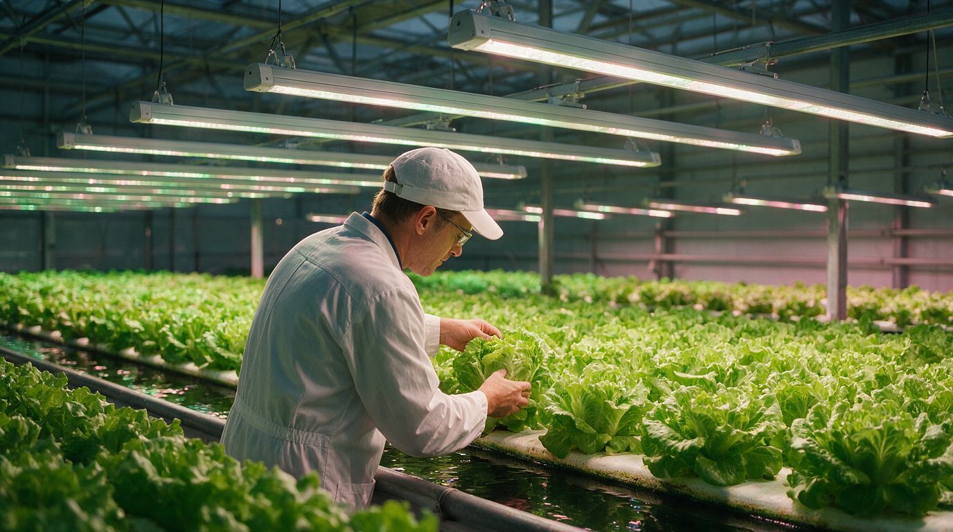 Green Light Fraction in Lettuce Cultivation: Impact on Biomass and Nitrates