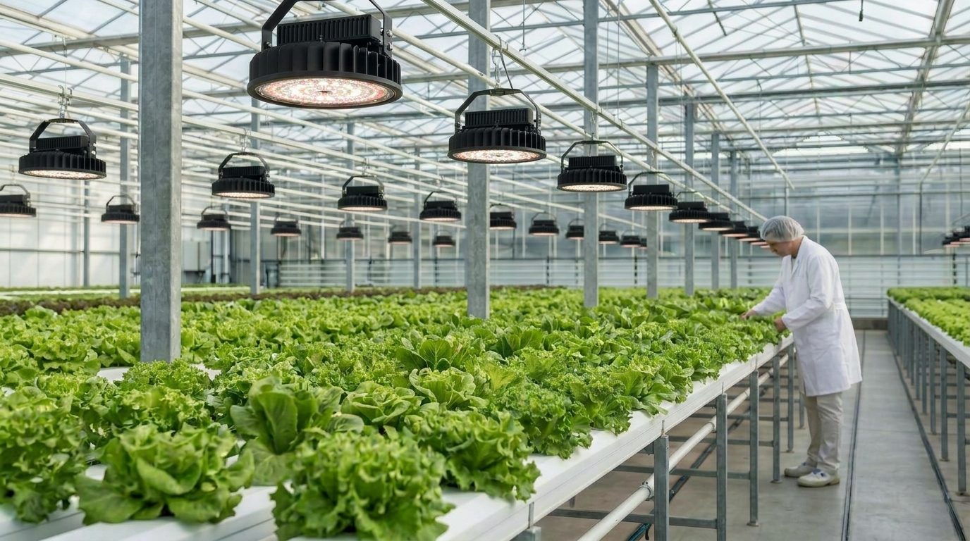 Long Photoperiod and Moderate PPFD: Optimizing Lettuce Lighting